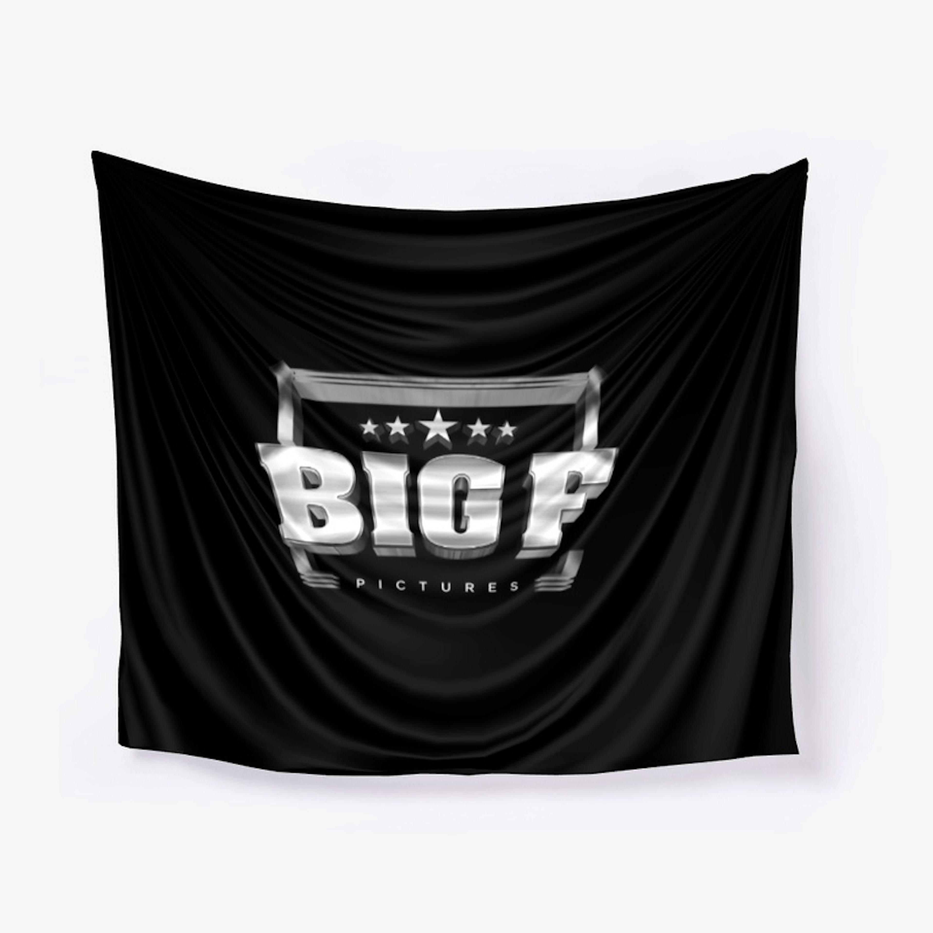 Big F Pictures Logo Tapestry